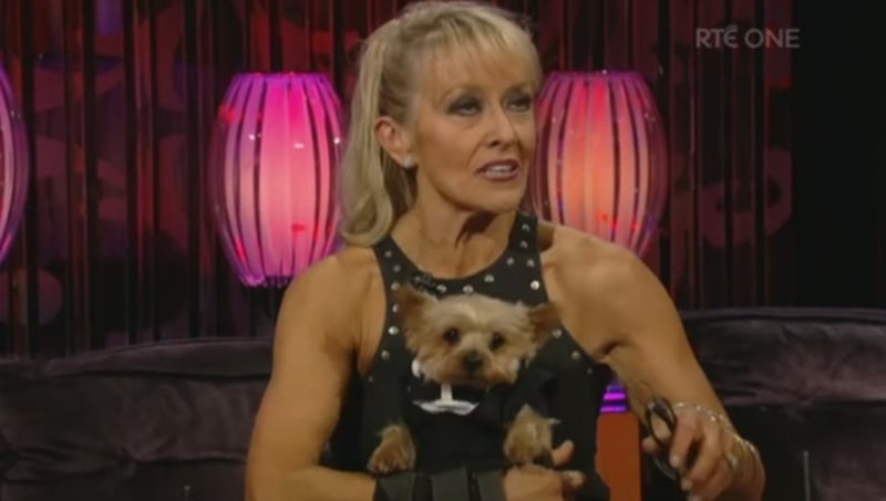 Twink’s miniature Yorkshire Terrier was also due to star in the show