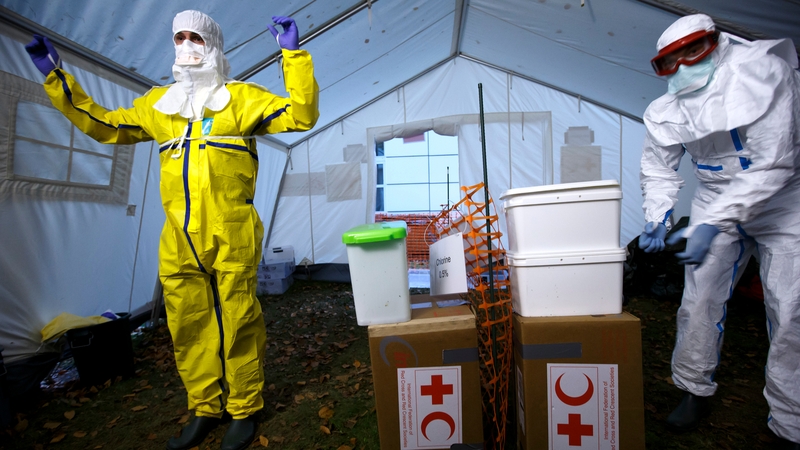 The fatality rate for Ebola is around 70%