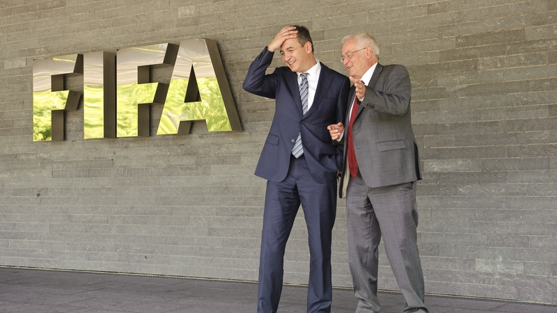 Michael Garcia (left) claims Hans-Joachim Eckert's (right) summary of his investigation contains "numerous materially incomplete and erroneous representations of the facts and conclusions"