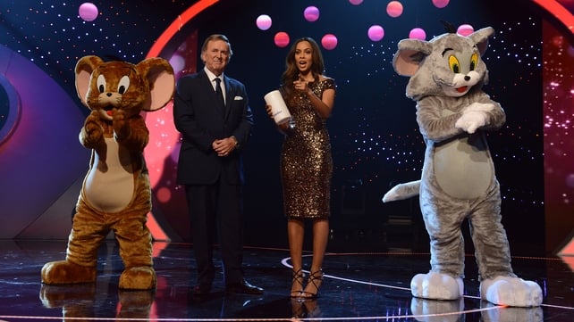 Wogan with Rochelle Humes at Children in Need