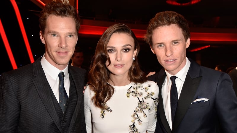 Big winners - Benedict Cumberbatch, Keira Knightley and Eddie Redmayne