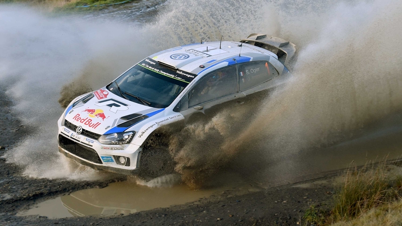 Sebastien Ogier leads by almost a minute in Wales