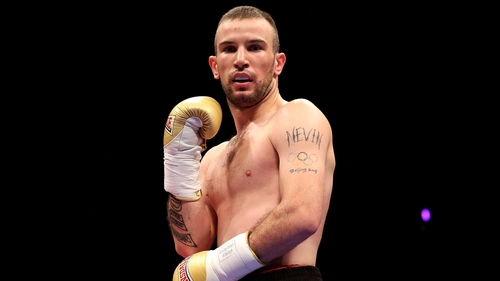 John Joe Nevin after his first round knockout victory