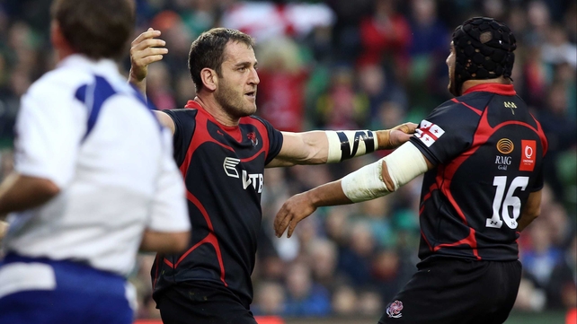 Giorgi Nemsadze did cross the line for the Georgians