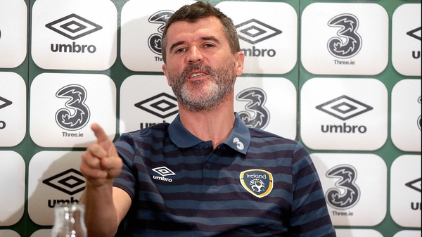 Roy Keane was in defiant mood when addressing the media at Portmarnock on Sunday