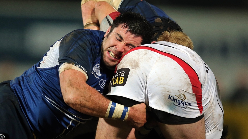 Jamie Hagan in action for Leinster in 2012