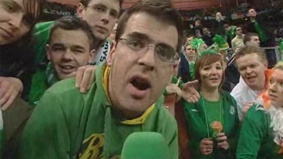 Irish Fans React to Thierry Henry handball