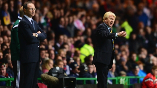 It was a victorious return for Gordon Strachan at Celtic Park as he got the better of his predecessor at Celtic
