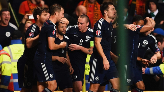 However, the comedown arrived in Scotland as Shaun Maloney scored a 75th-minute winner to settle an even encounter in Glasgow in November 2014