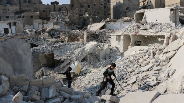 The Aleppo death toll of 506 includes 23 children