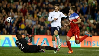 Anthony Pilkington put Ireland ahead at the Aviva