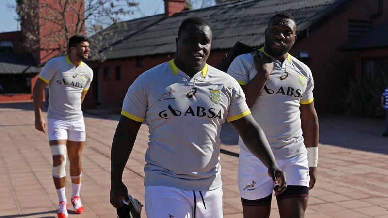 Trevor Nyakane starts at loosehead prop