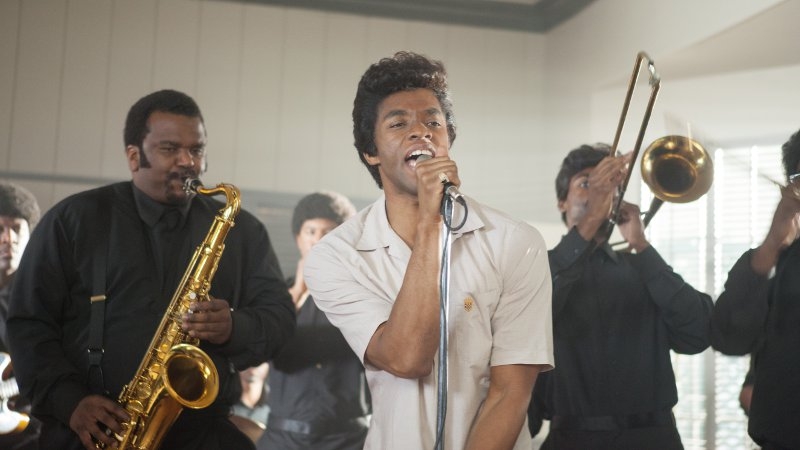 Chadwick Boseman is compelling as the Godfather of Soul