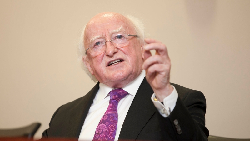 President Higgins said the recent crisis had shown that markets needed an institutional framework to guarantee fairness over the long term