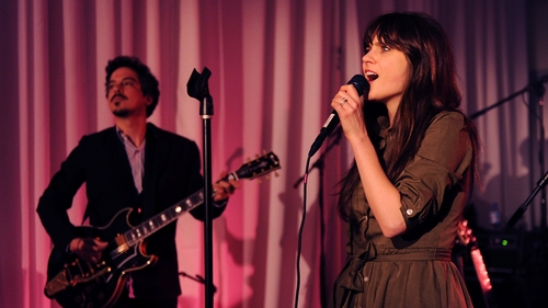 Stay Awhile is taken from She & Him's new covers album, Classics, which is released next month