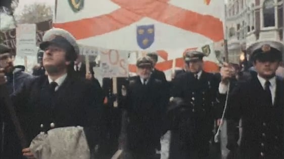 Irish Shipping Protest