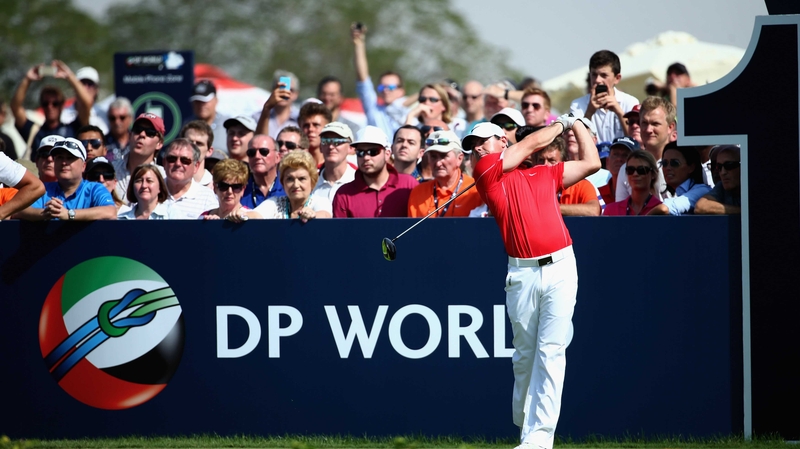 Rory McIlroy birdied four of the last six holes in his round