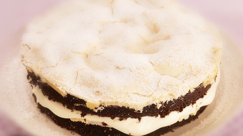 Chocolate Meringue Cake: Rachel Allen