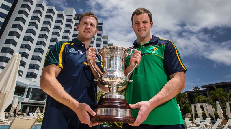 Ireland currently hold the Cormac McAnallen Cup