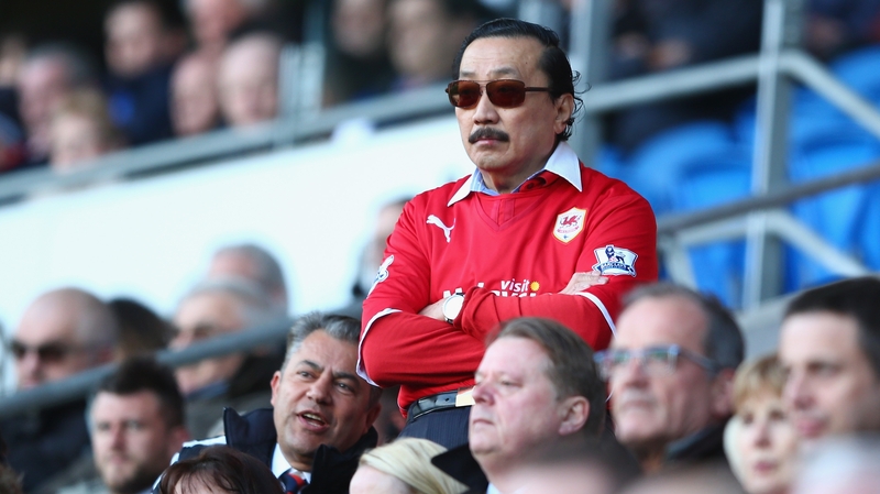Cardiff City owner Vincent Tan