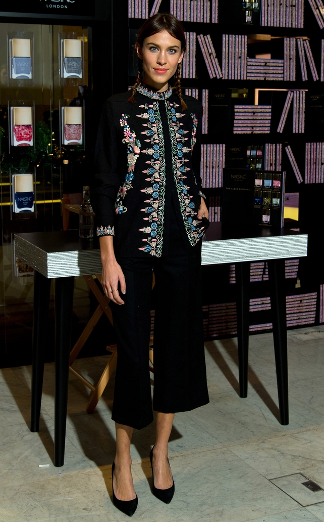 Alexa Chung Launches Nails Inc: The Alexa Editions