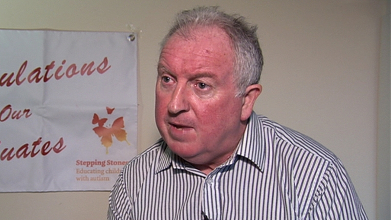 Anthony Doolan cares full-time for his severely autistic teenage son Paul