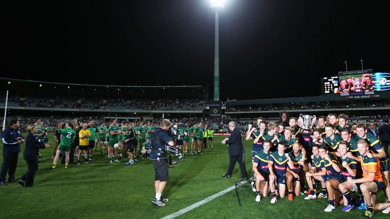 Australia hold the Cormac McAnallen Cup