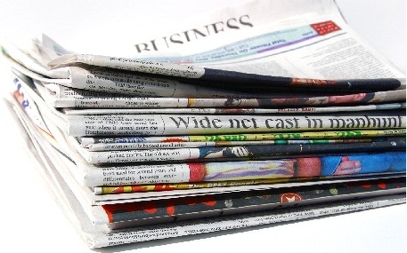 A look at some of today's business stories in the newspapers
