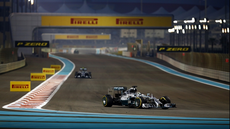 Lewis Hamilton won the final race of the 2014 season