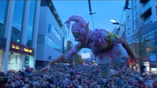 Limerick City Christmas lights switched on