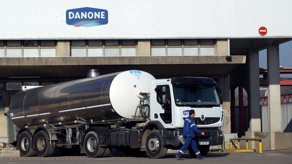 Danone said today it was keeping its full year financial goals