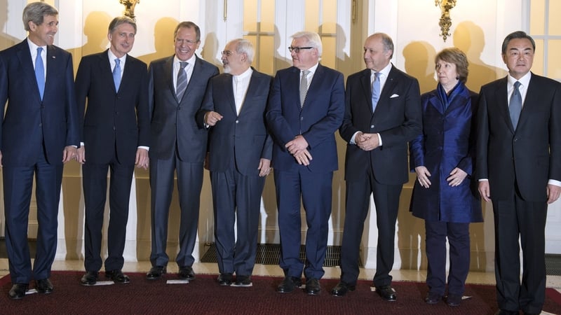 Representatives of Iran and the P5+1, along with European Union High Representative Catherine Ashton, at the talks in Vienna