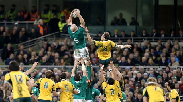 Paul O'Connell soars against Australia as Ireland claimed a famous win