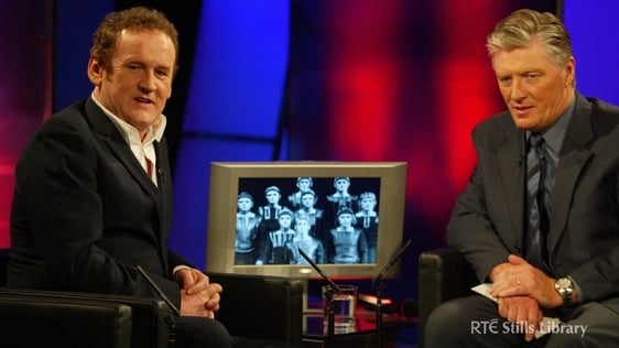 Colm Meaney on 'The Late Late Show' with Pat Kenny. © RTÉ Archives 3027/056