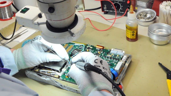 Contributing to the annual change was an 18.5% increase in the costs of computer, electronic and optical products