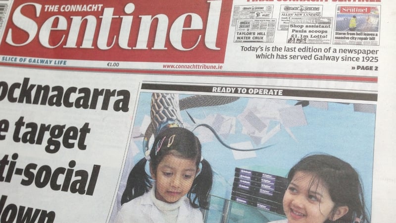 The main elements of the paper will be housed in the Galway City Tribune