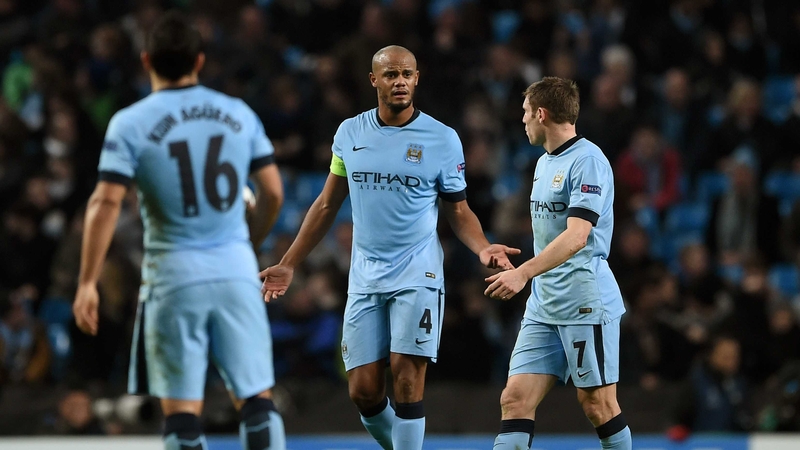 Vincent Kompany will miss City's upcoming ties against Sunderland and Everton