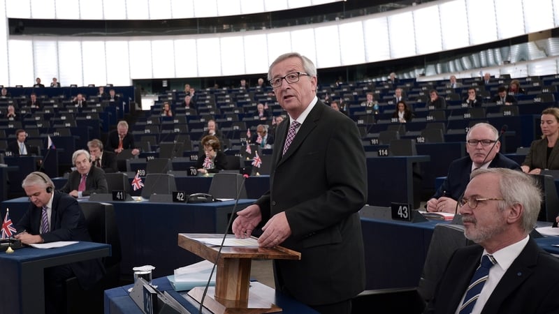 Jean-Claude Juncker said Europe needs a 'kick-start'