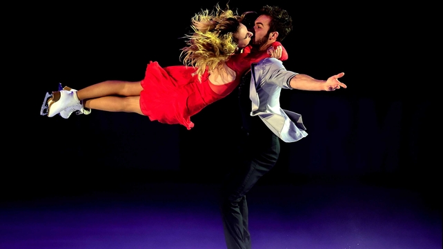France's Gabriella Papadakis and Guillaume Cizeron compete in the Trophee Eric Bompard ISU Grand Prix of Figure Skating in Bordeaux