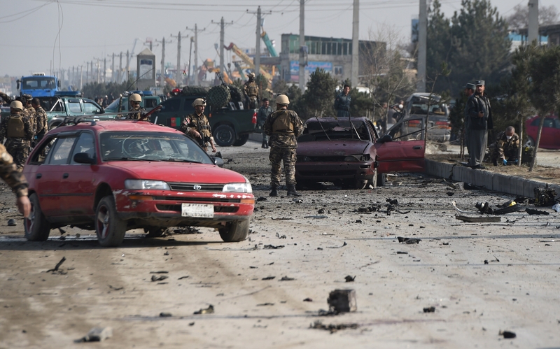 Thirty-three people were wounded in the blast east of Kabul