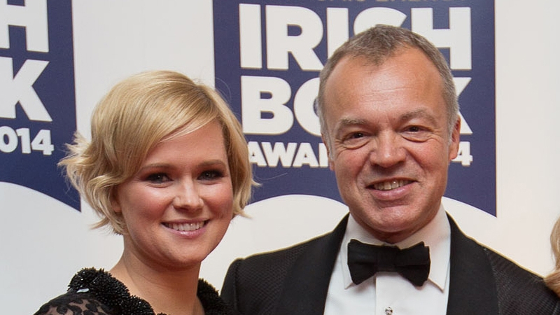 Cecelia Ahern and Graham Norton - Winners of Popular Fiction Book of the Year and Non-Fiction Book of the Year respectively