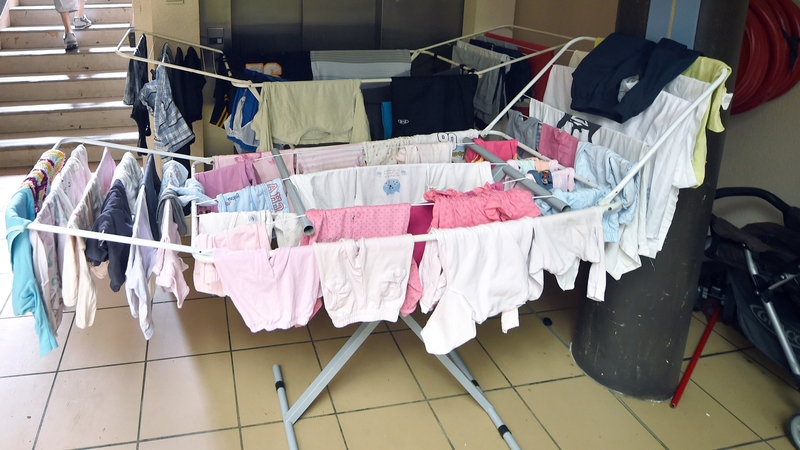 Research shows clothes draped on drying frames or warm radiators can raise moisture levels