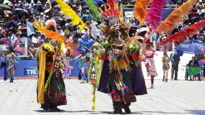 The Virgin of Candelaria Festival, in Puno, Peru