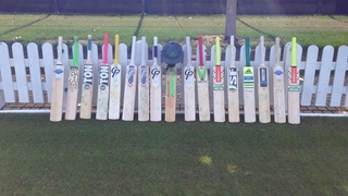The Ireland team put their bats out for Phillip Hughes in Dubai (Image credit: Cricket Ireland)