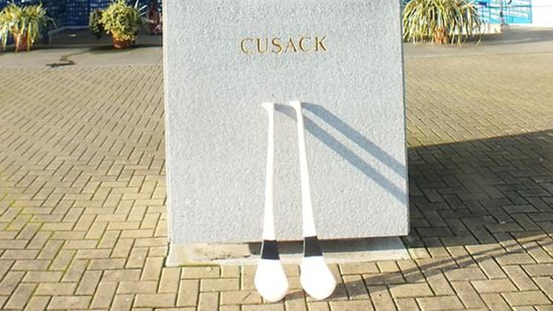 Croke Park put out hurleys in tribute to the Australian sportsman
