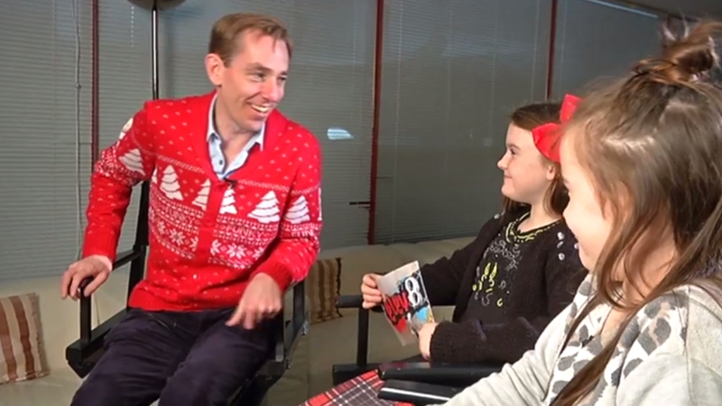 Ryan Tubridy is grilled by Ruby & Amber