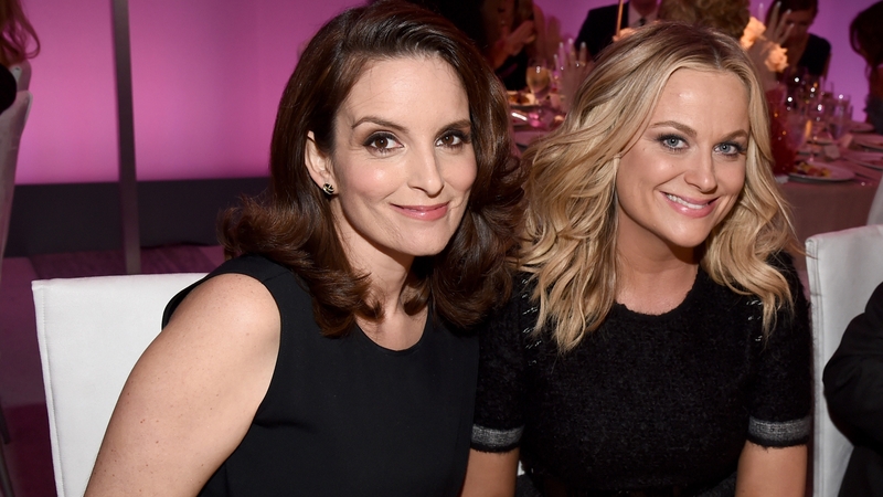 Tiny Fey and Amy Poehler