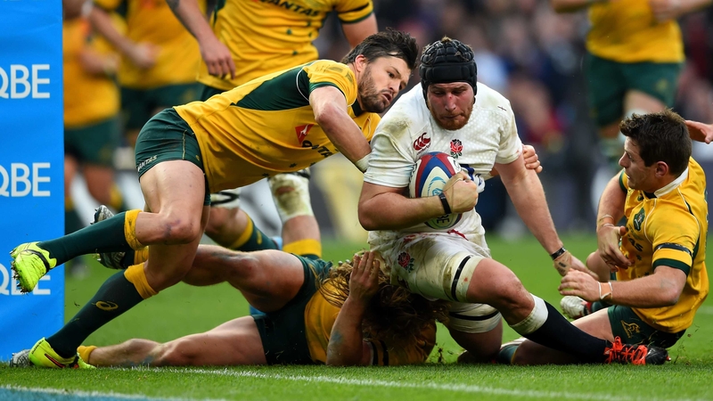 Ben Morgan scored a brace of tries for England