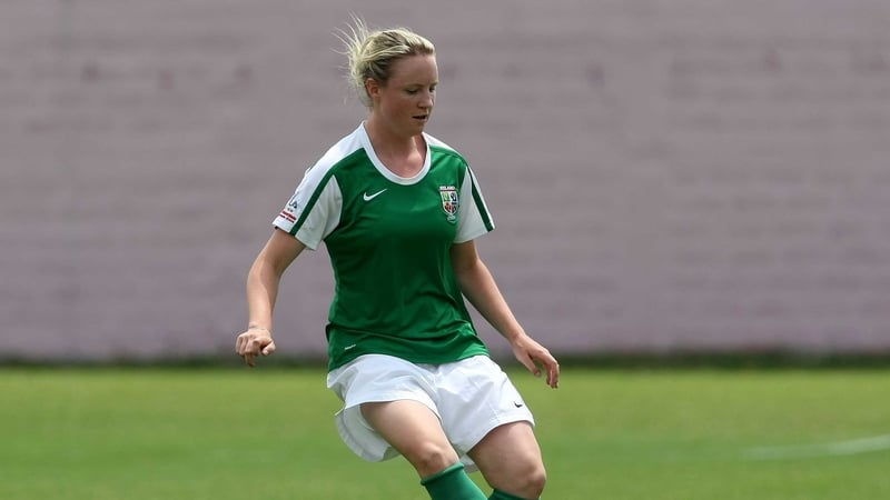 Ruth Fahey got on the scoresheet for Galway WFC