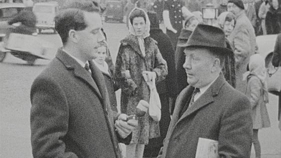 Joe Fahy in St Stephen's Green